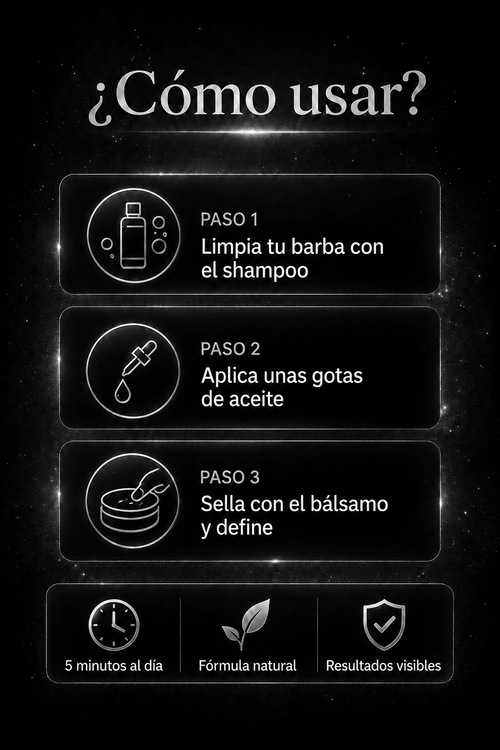 Eronex Care™ - Kit Barba Premium — Rutina 3 en 1