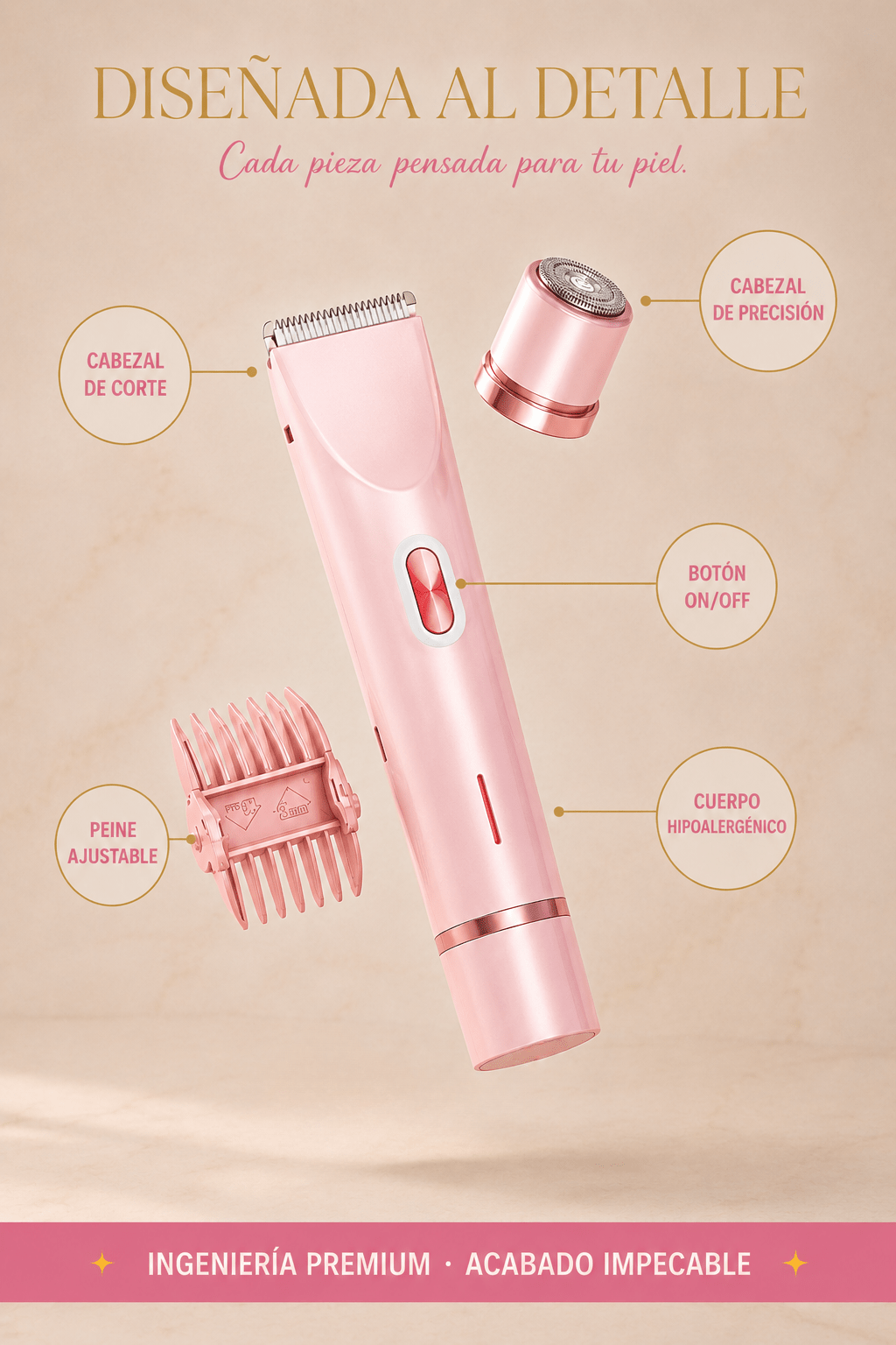 Eronex Silk™ - Depilación sin dolor